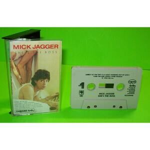 Mick Jagger She's The Boss Cassette Tape Pop Rock Rock Music Rolling Stones 1985